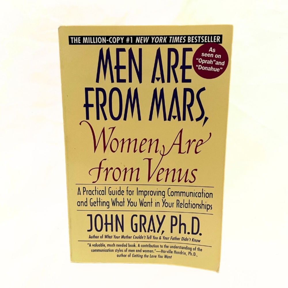 3/$25 Men Are From Mars Women Are From Venus Book by John Gray